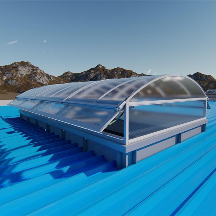 
側(cè)開型電動(dòng)采光排煙天窗
